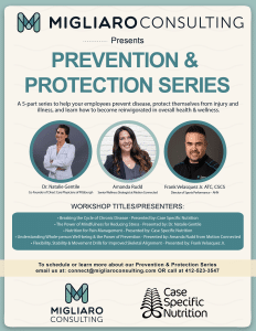 Migliaro Consulting Prevention and Protection Series Flyer